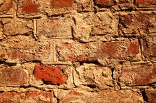 Antique Old Brick Wall. Stock Photography Antique Old Brick Wall. Stock Photography