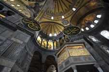 Hagia Sophia Cathedral In Istanbul Royalty Free Stock Images