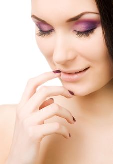 Young Beautiful Brunette Stock Photos Young Beautiful Brunette Stock Photos