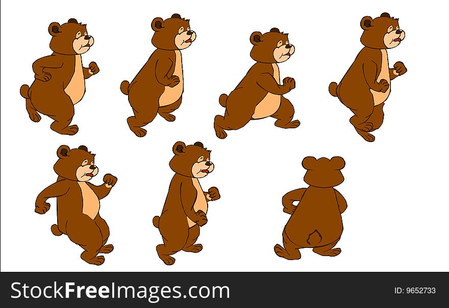 The Bear- Illustrator -material