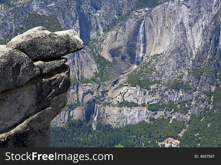 View of Yosemite National Park, California, USA. View of Yosemite National Park, California, USA.