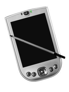Pocket Computer And Stylus Stock Image Pocket Computer And Stylus Stock Image