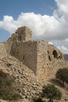 Nimrod Fortress Royalty Free Stock Photography