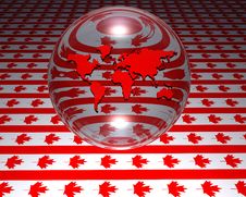 Model Of World Map Royalty Free Stock Image Model Of World Map Royalty Free Stock Image