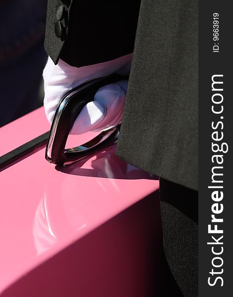 Man With A Pink Suitcase