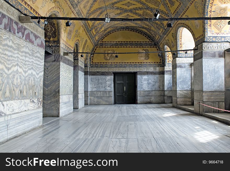 Hagia Sophia Cathedral In Istanbul