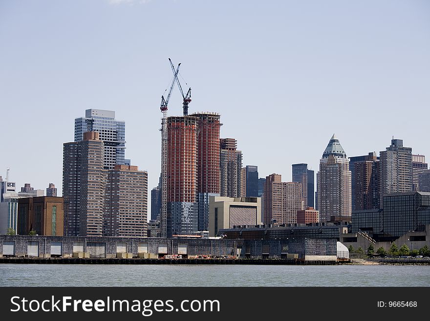 Skyscrapers Of Manhattan