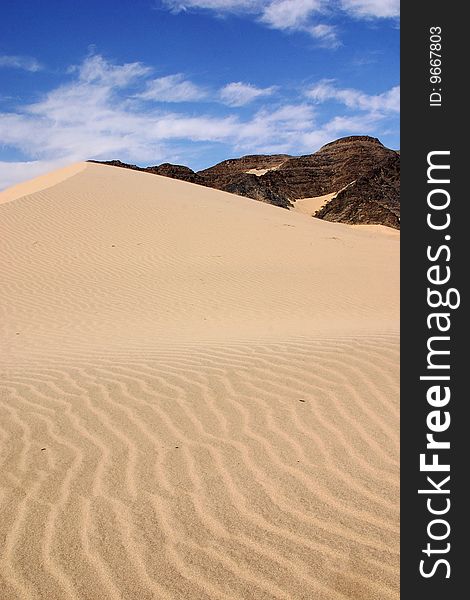 Dunes in Baja California, north of Mexico