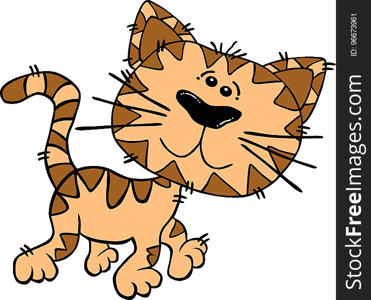 Cat, Small To Medium Sized Cats, Cat Like Mammal, Clip Art