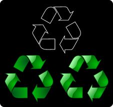 Recycling Symbol Stock Photo Recycling Symbol Stock Photo