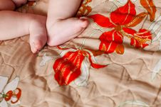 Feet Iof The Child Stock Photography