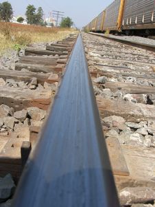 Train Track Stock Image Train Track Stock Image