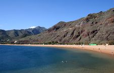 Teresitas Beach Of Tenerife Royalty Free Stock Photos Teresitas Beach Of Tenerife Royalty Free Stock Photos