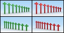 Graphs Crosses Stock Photos Graphs Crosses Stock Photos