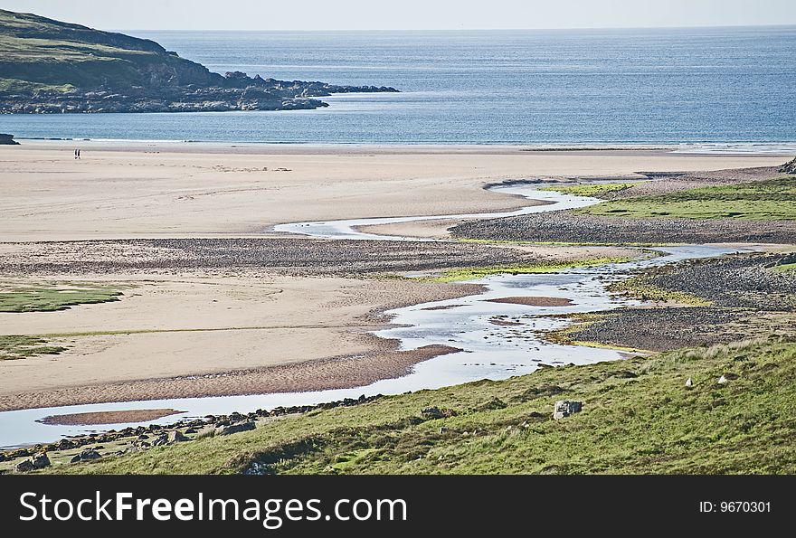 Sandy Bay Near Achiltibuie.