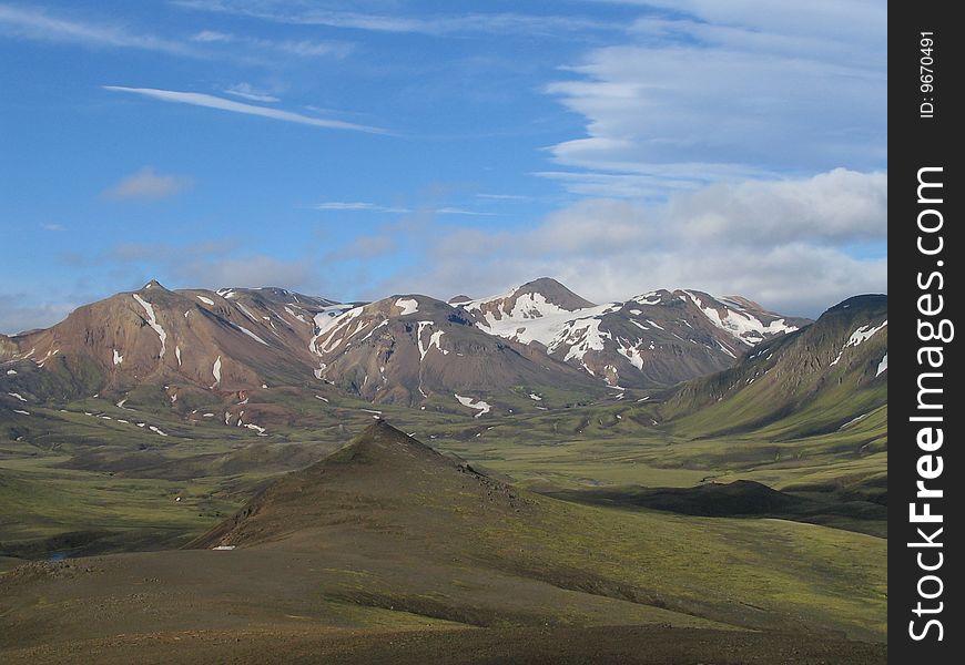 This picture was taken while hiking the laugavegur from Landmannalaugar to Thorsmork in Iceland. This picture was taken while hiking the laugavegur from Landmannalaugar to Thorsmork in Iceland