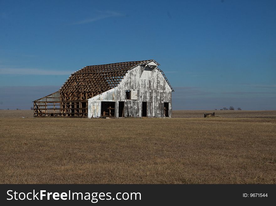 Rusitic Barn In Rural Tennessee