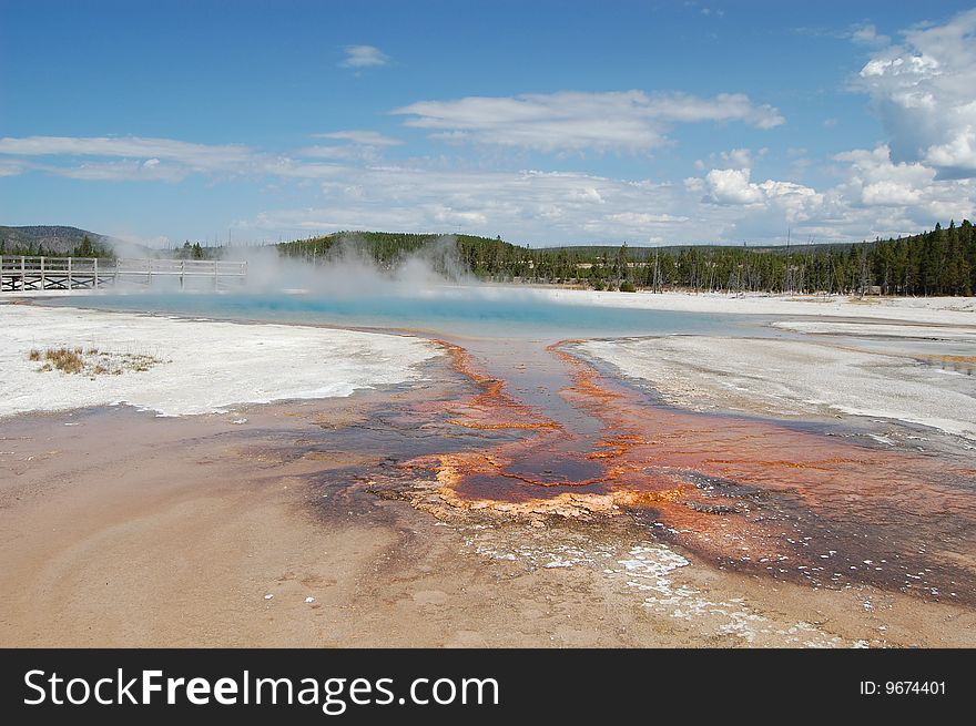 Yellowstone Rainbow Pool