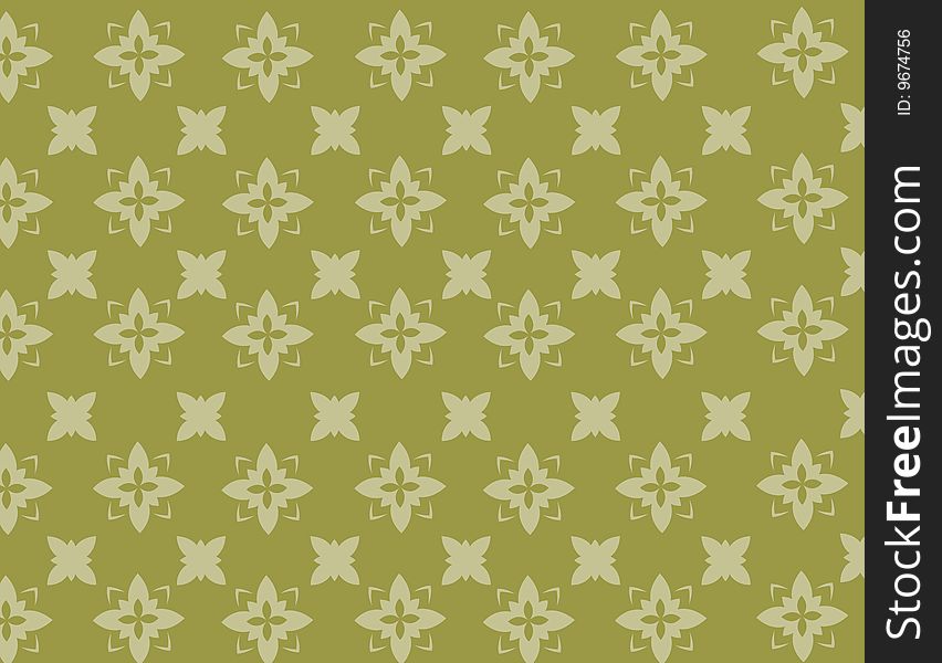 Seamless damask pattern. Nice to use as background.