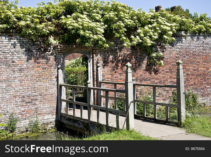 Bridge Into The Walled Garden