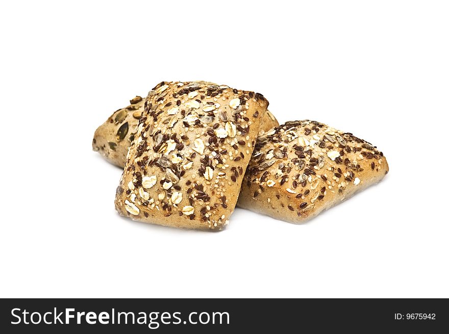 Healthy Bread With Seeds On