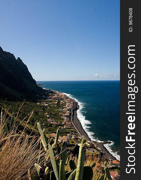 Coast in Madeira