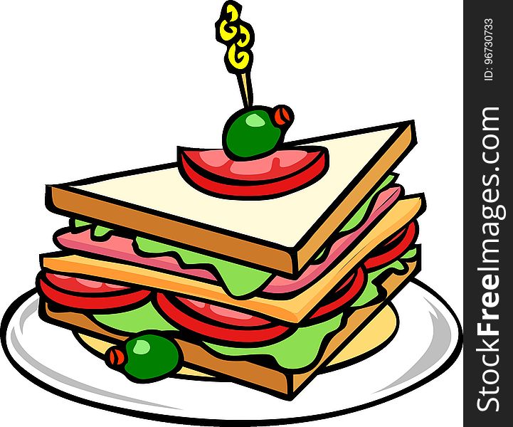 Clip Art, Food, Line, Artwork