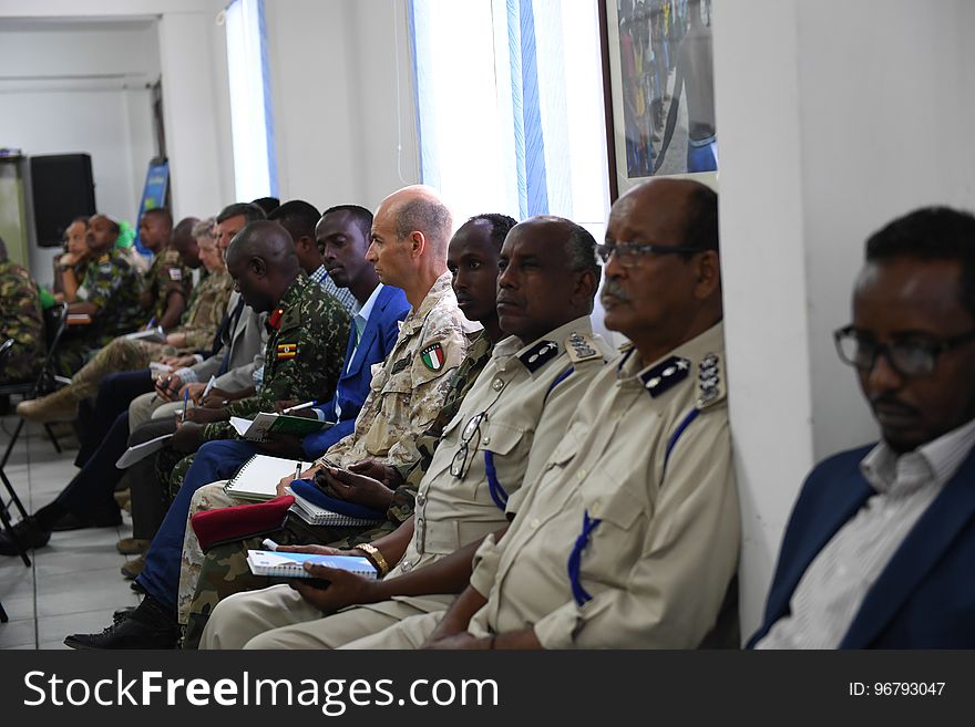 Participants attend the opening of a Joint AMISOM and Federal Government of Somalia &#x28;FGS&#x29; conference in Mogadishu, Somalia, on July 24, 2017. AMISOM Photo/ Omar Abdisalan. Participants attend the opening of a Joint AMISOM and Federal Government of Somalia &#x28;FGS&#x29; conference in Mogadishu, Somalia, on July 24, 2017. AMISOM Photo/ Omar Abdisalan