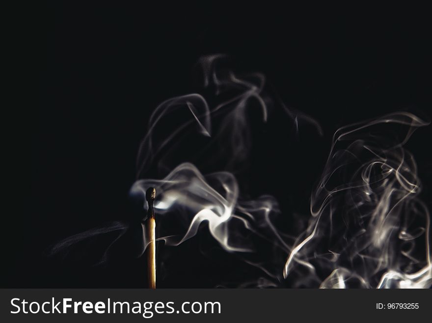 White Smoke in Macro Photography