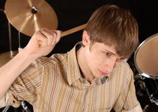 Drummer Royalty Free Stock Image