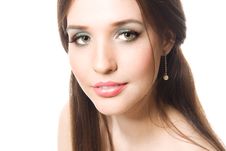 Beautiful Young Brunette Stock Images Beautiful Young Brunette Stock Images