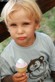Child Eating Ice Cream Stock Photos Child Eating Ice Cream Stock Photos