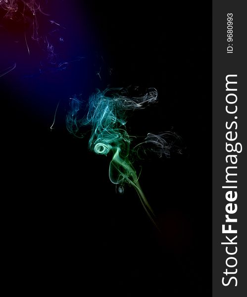 Smoke Abstract Background