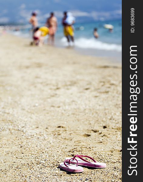 Sandals On The Beach