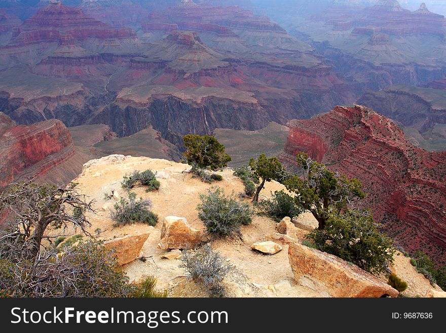 Grand Canyon National Park (South Rim), USA. Grand Canyon National Park (South Rim), USA