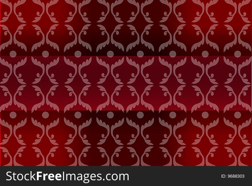 Seamless royal damask wallpaper pattern.