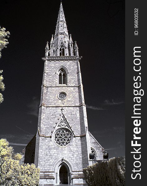 Spire, Steeple, Landmark, Building