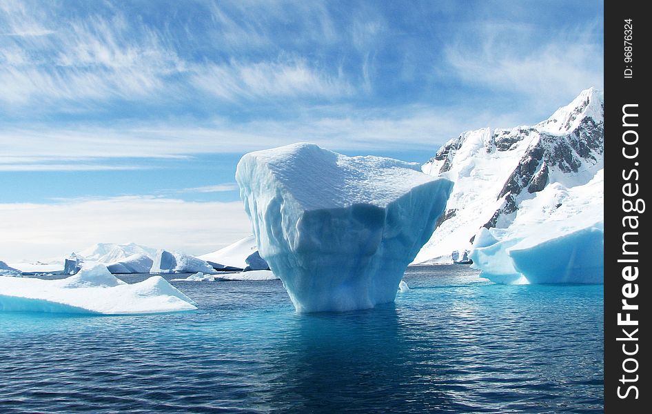 Iceberg, Arctic Ocean, Sea Ice, Glacial Lake