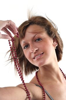 Portrait Of Sensual Young Woman Stock Image Portrait Of Sensual Young Woman Stock Image