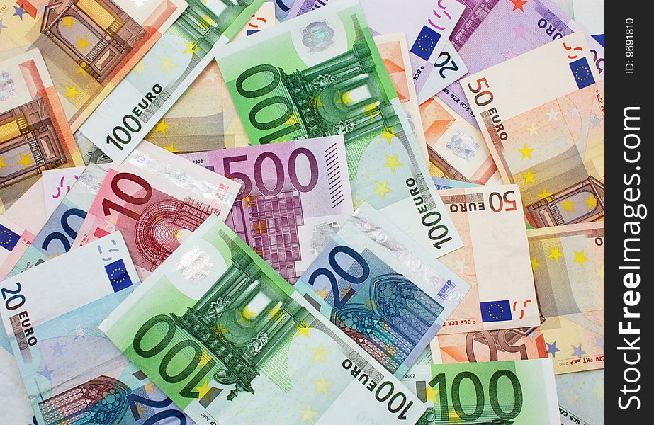 Euro Cash Background