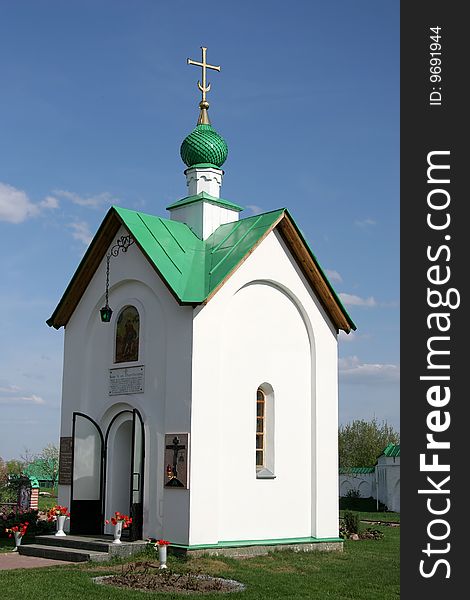 Chapel in Spassky monastery in Murom, Vladimir region, Central Russia