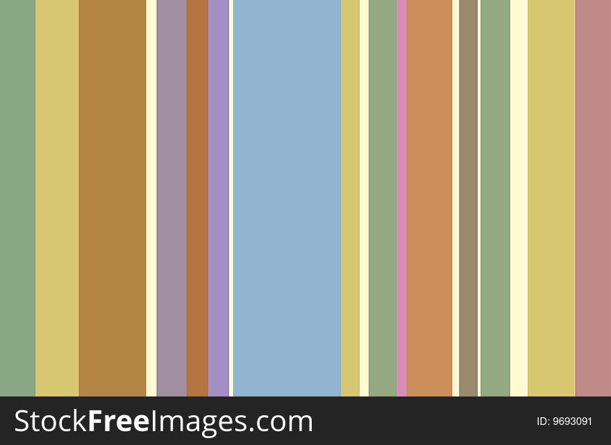 Retro background with vertical stripes