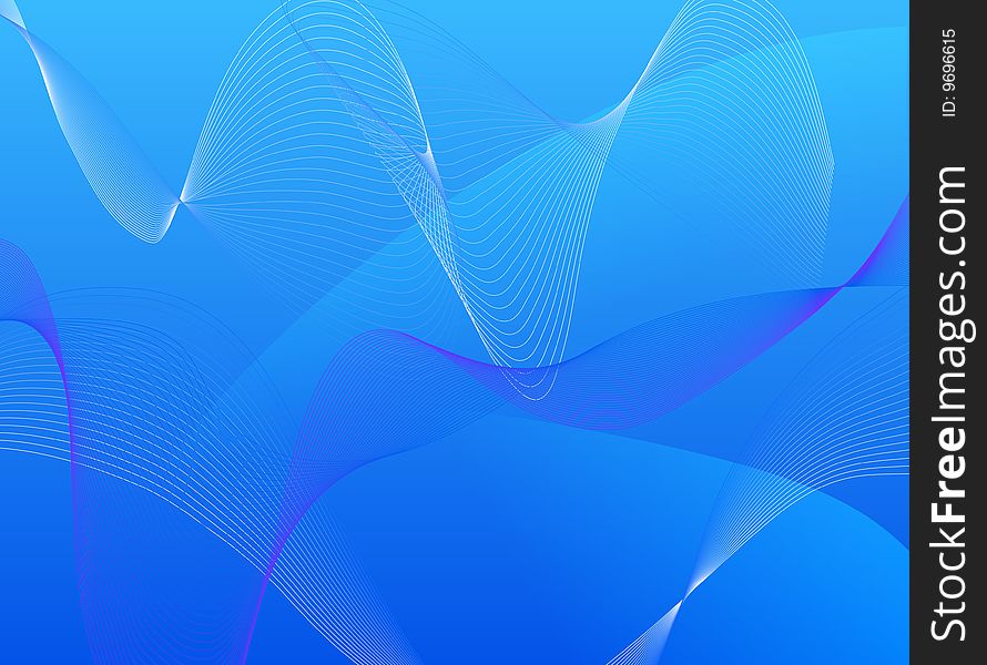 Abstract wave background