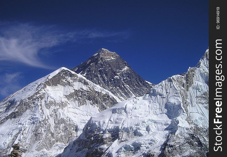 Mountainous Landforms, Mountain, Mountain Range, Sky