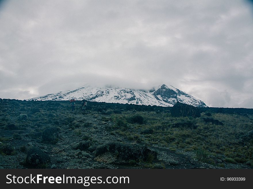 White And Green Mountain During Daytime