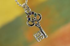 Key Charm Royalty Free Stock Images