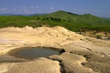 Mud Volcano Crater Stock Photo Mud Volcano Crater Stock Photo