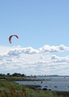 Kite Surfer Royalty Free Stock Photos Kite Surfer Royalty Free Stock Photos
