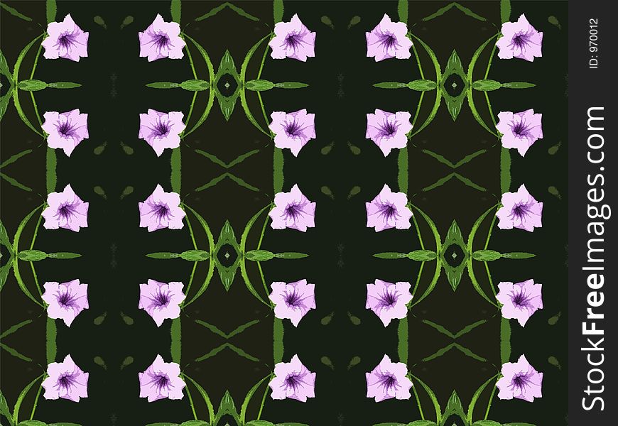 Geometric background of flowers. Geometric background of flowers