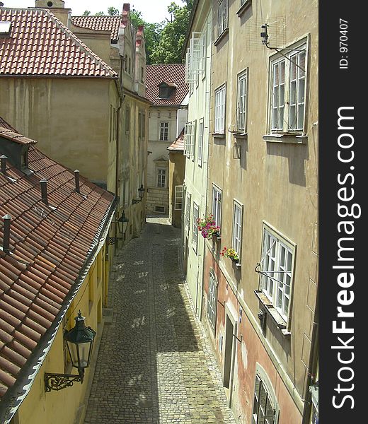 Streets of old Prague